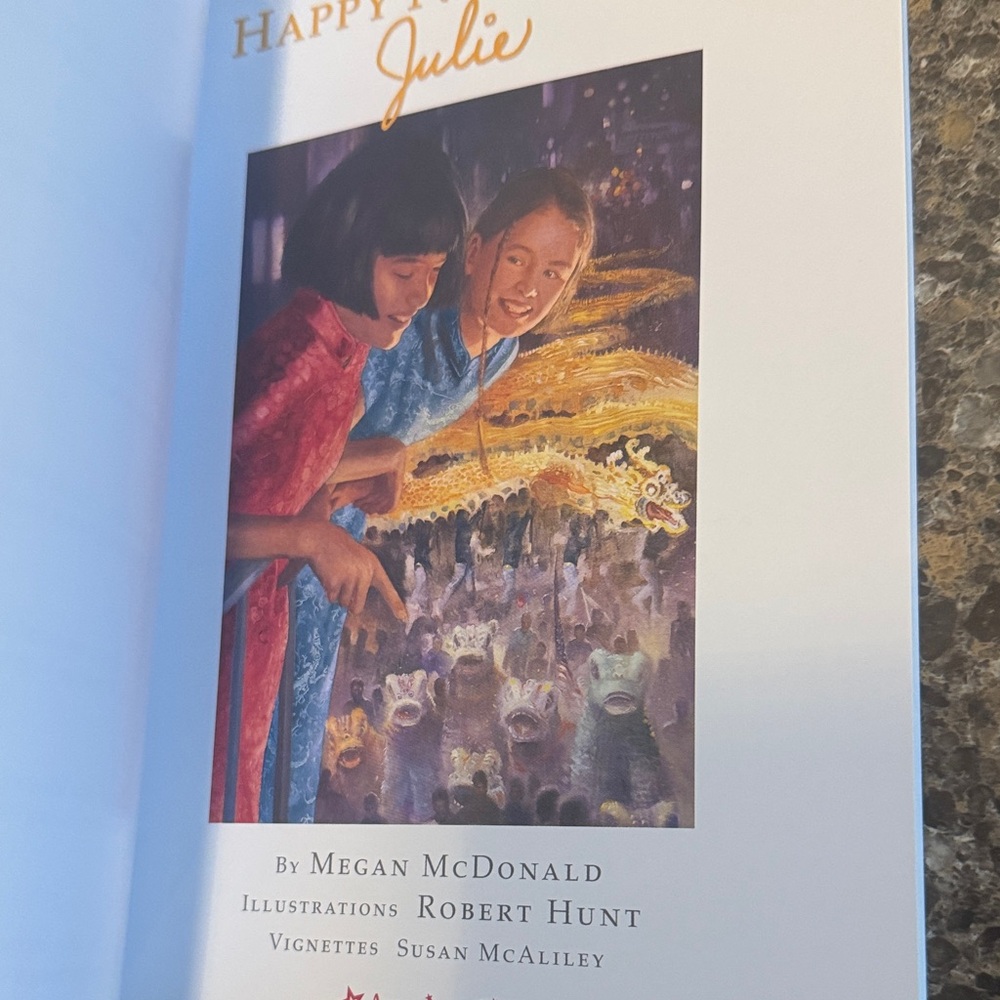 American Girl Doll Happy New Year Julie 1974 Book - Picture 7 of 8